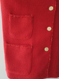 [ sample sale ] WOOL OVERSIZED TWEED JACKET