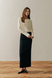 【ELBORN】Allison Cowl-neck Blouse
