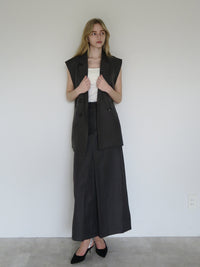 [ SAMPLE SALE ] long tailored gilet