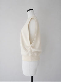 【SAMPLE SALE / célon】side tuck sweat top