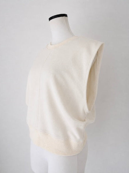 【SAMPLE SALE / célon】side tuck sweat top