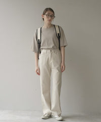 【SAMPLE SALE / KALENO】unisex / half border T