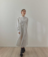 【SAMPLE SALE / KALENO】cotton gather shirt op