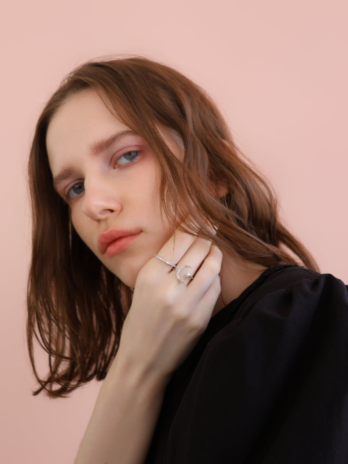 [ SAMPLE SALE ] slim sparkle ring