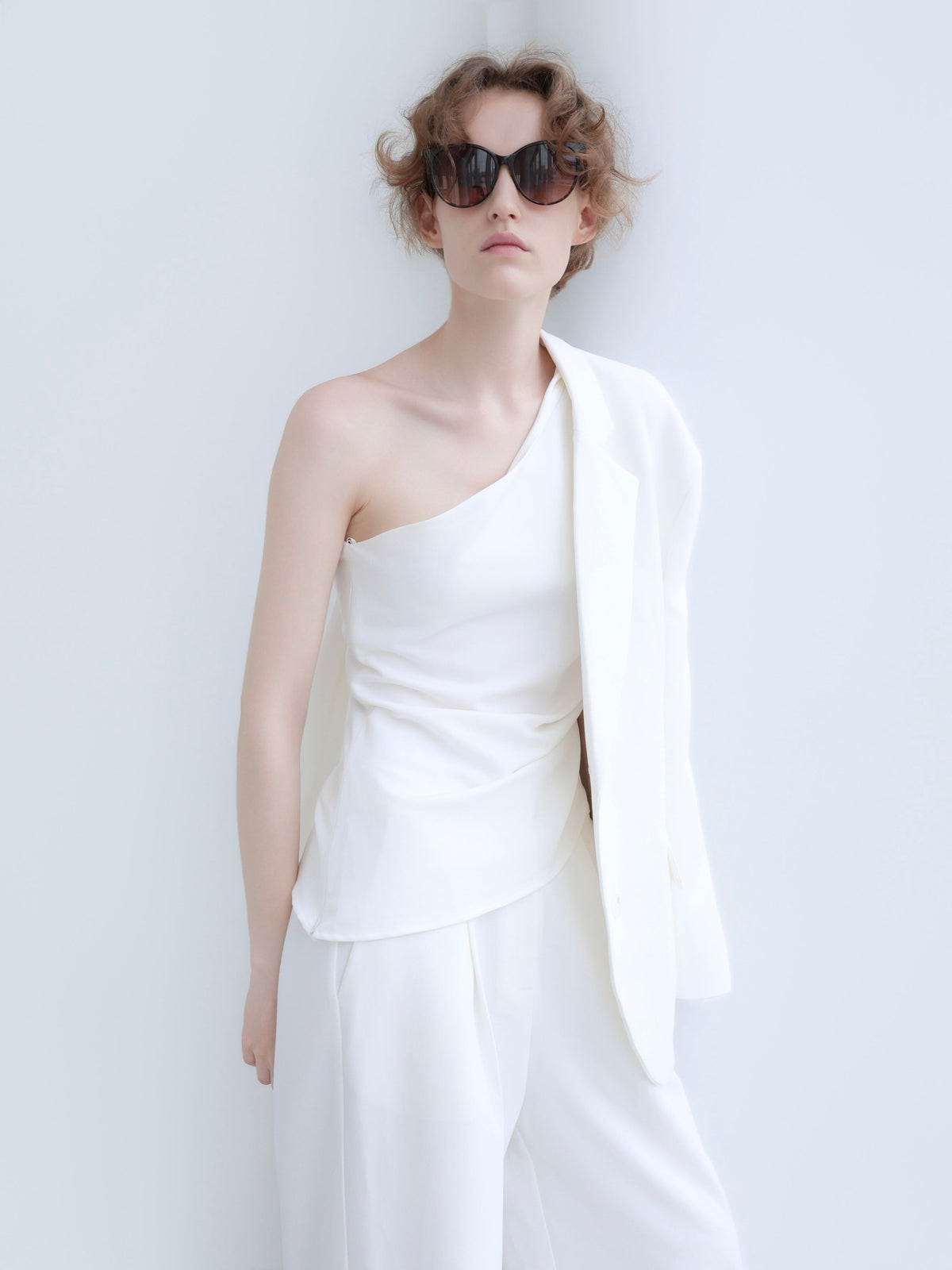 【NOWNS】Lou | Single-breasted tailored jacket