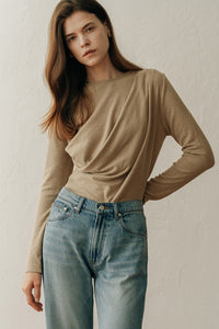 【ELBORN】Aveline shirring Top