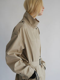 [AMOMMA] ISABELLA SHORT TRENCH COAT
