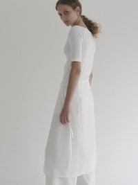【NOWNS】Lyse | Half sleeve tee