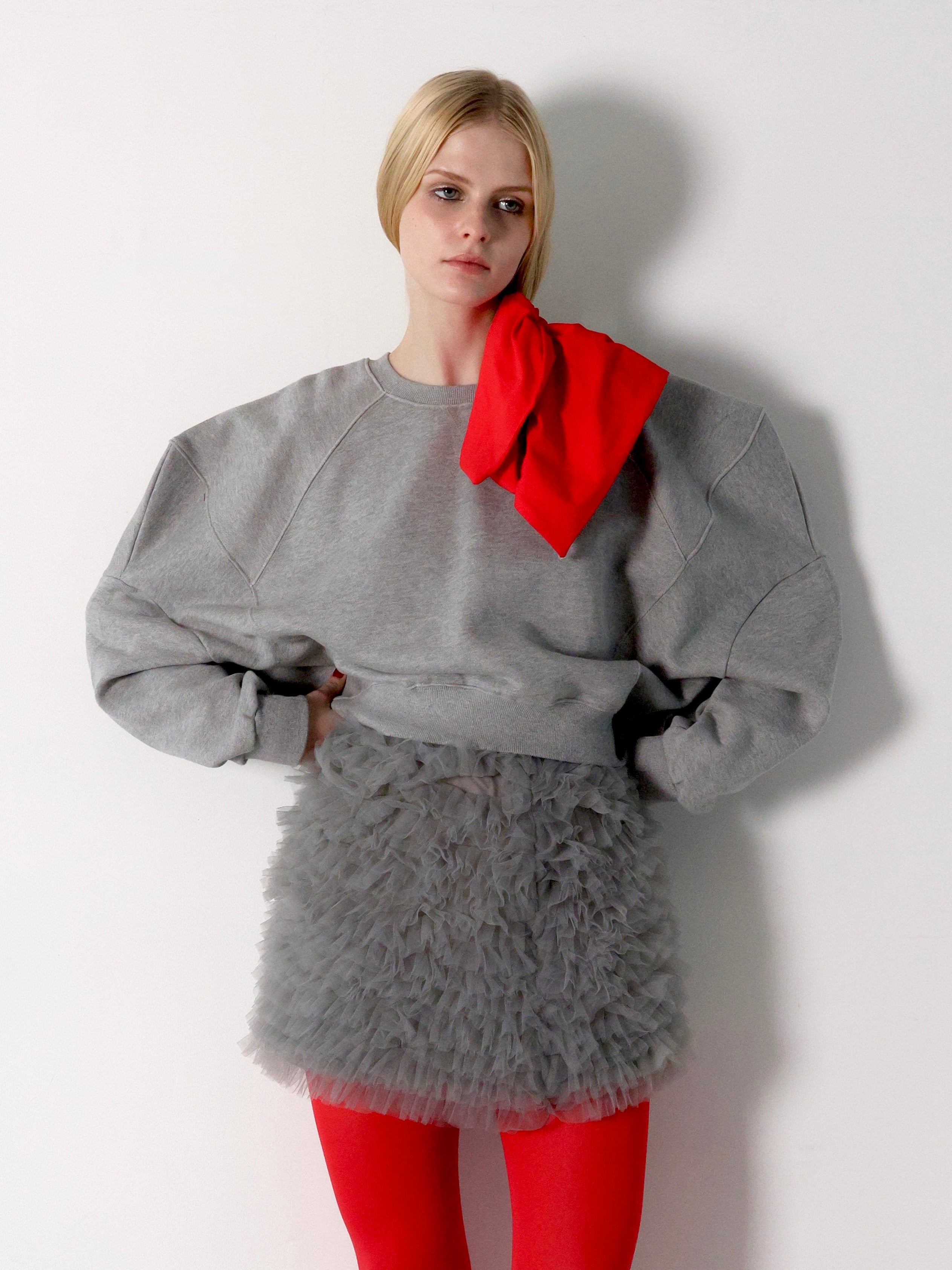 AMOMMA】PUFF SLEEVE SWEAT - 裏起毛 - – THETOVE