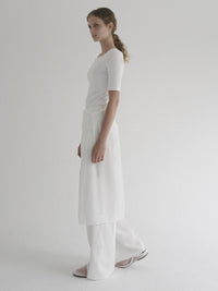 【NOWNS】Lyse | Half sleeve tee