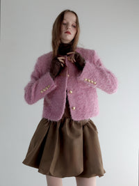 【SAMPLE SALE / AMOMMA】PUMPKIN BALLOON MINI SKIRT