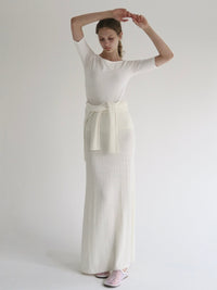 【NOWNS】Lyse | Half sleeve tee