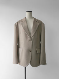 【NOWNS】Lou | Single-breasted tailored jacket