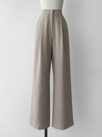 【NOWNS】Lou | Single Tuck Banding Pants