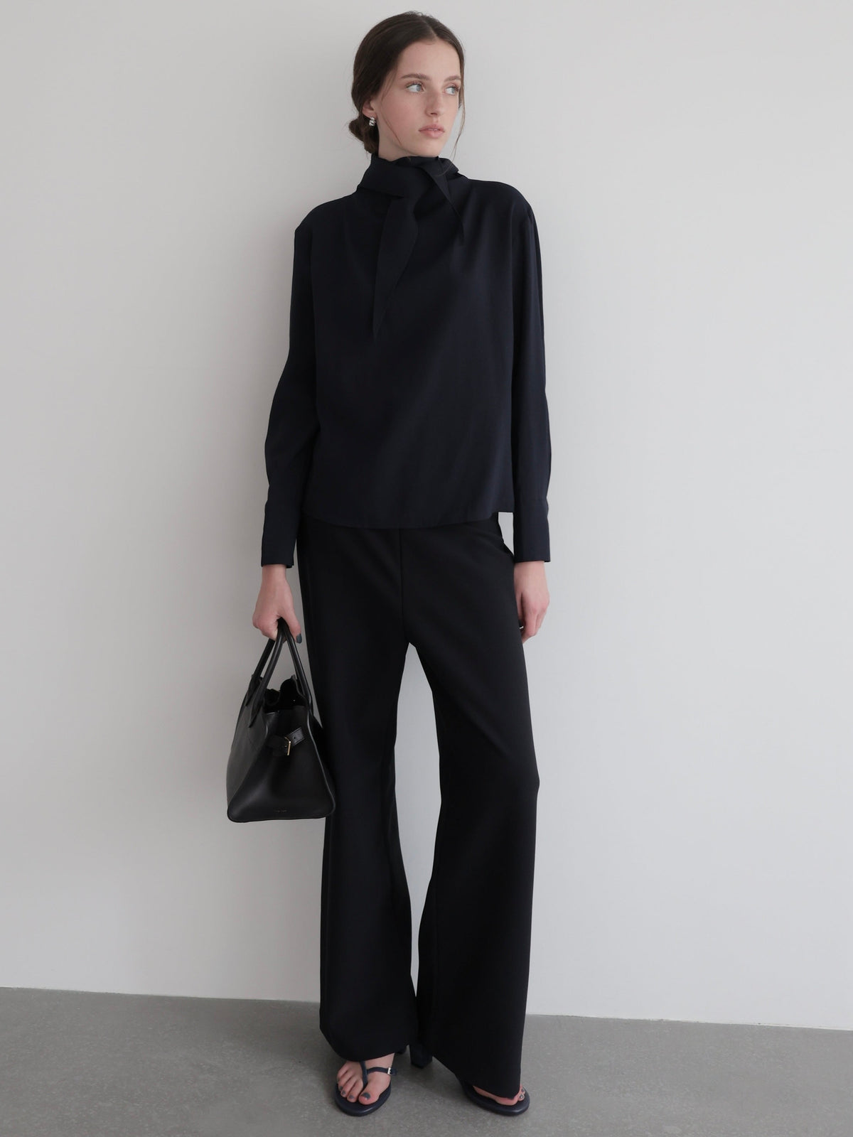 【NOWNS】Inès | Soft banding pants