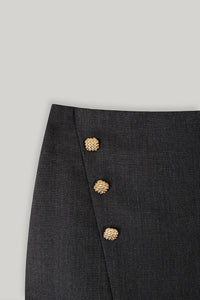 【ELBORN】Elina Oblique Slit Skirt