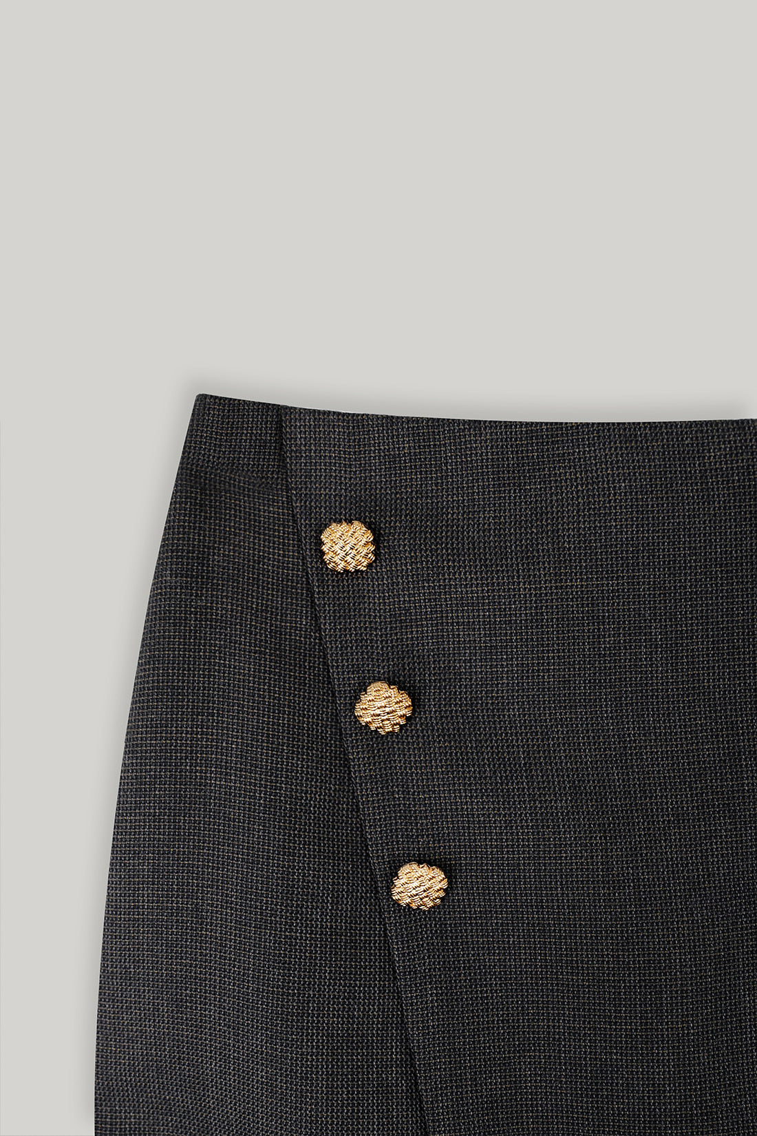 【ELBORN】Elina Oblique Slit Skirt