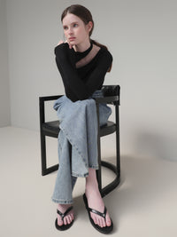 【AMOMMA】ASYMMETRIC CUT TOPS