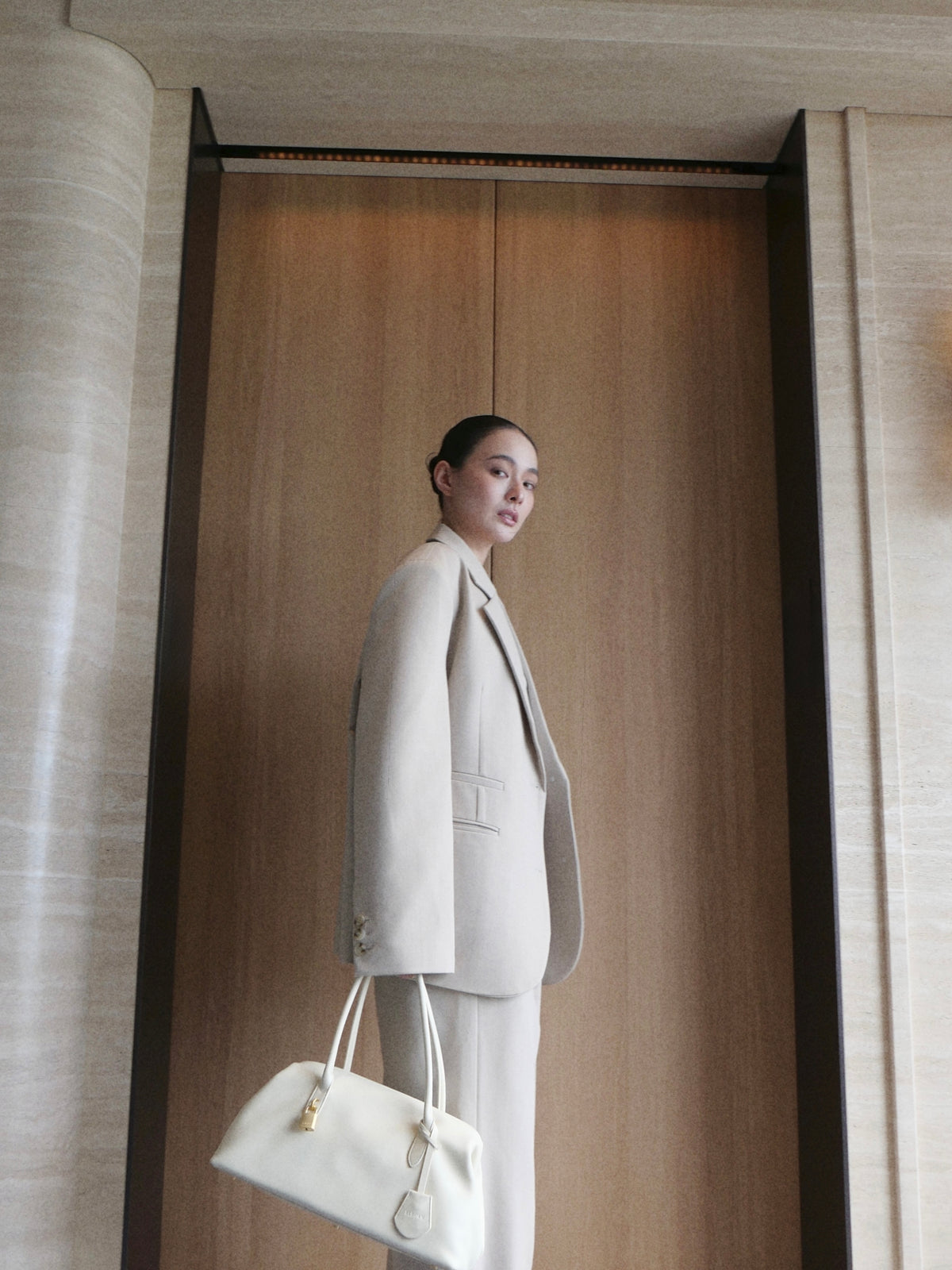 【NOWNS】Lou | Single-breasted tailored jacket