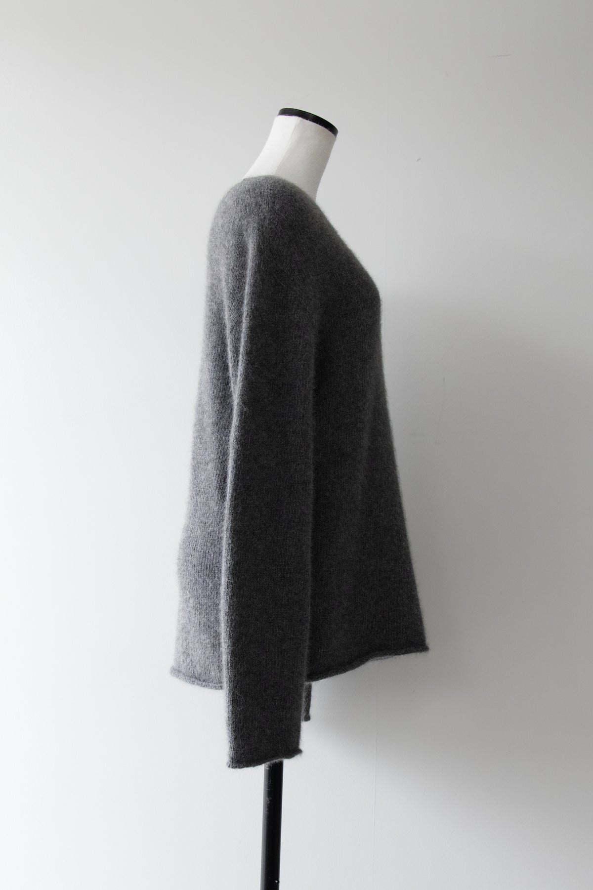 【NOWNS】Raccoon wool fox wholegarment knit