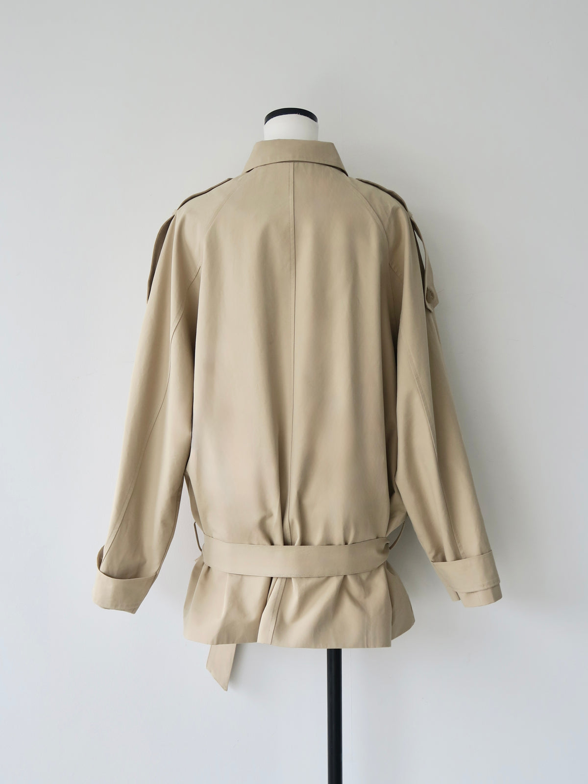 【SAMPLE SALE / célon】modern short trench coat
