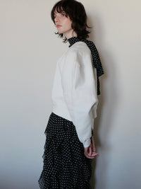 【AMOMMA】PUFF SLEEVE SWEAT - 起毛なし -