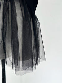 【SAMPLE SALE / swanë】 tulle switching open tunic
