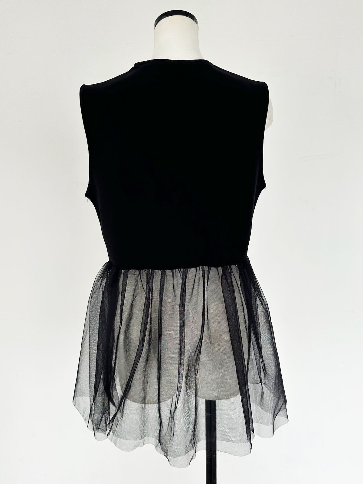 【SAMPLE SALE / swanë】 tulle switching open tunic