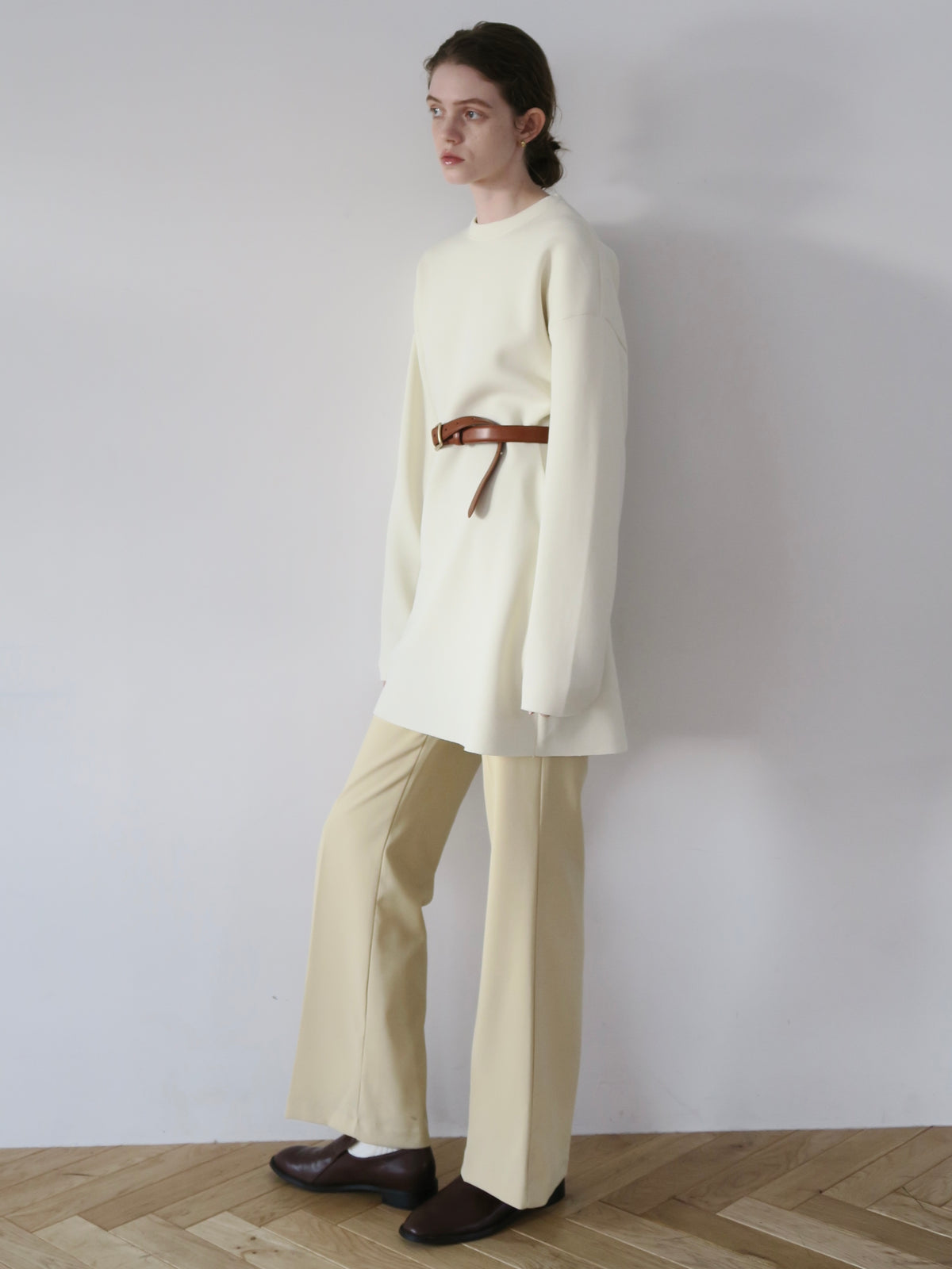 【SAMPLE SALE / miies miim】pullover mini one-piece