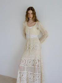 openwork knit bolero