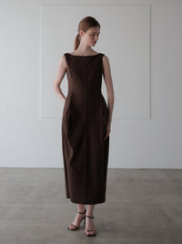 Allure Silhouette Slinky Maxi Dress