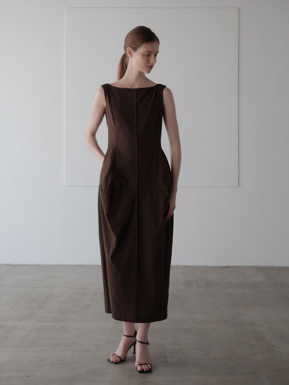 Allure Silhouette Slinky Maxi Dress
