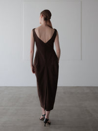 Allure Silhouette Slinky Maxi Dress