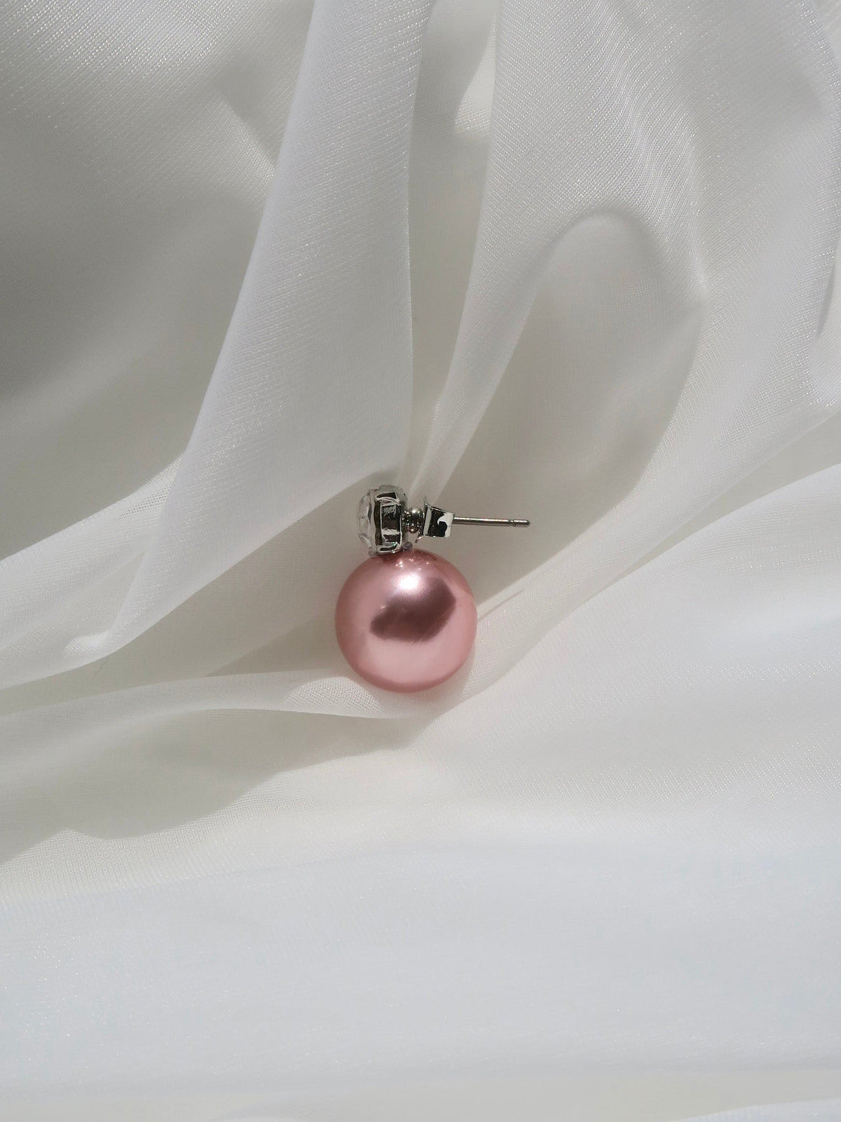 [ SAMPLE SALE ] pink pearl pierce