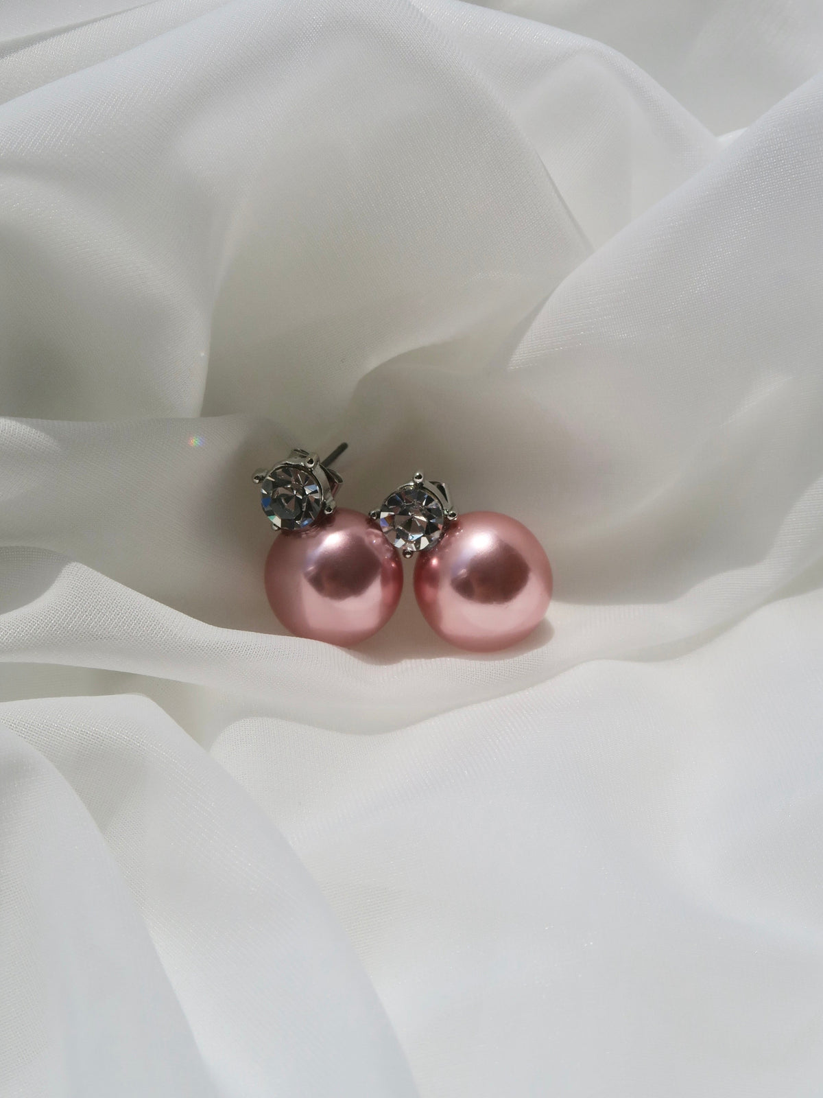 [ SAMPLE SALE ] pink pearl pierce