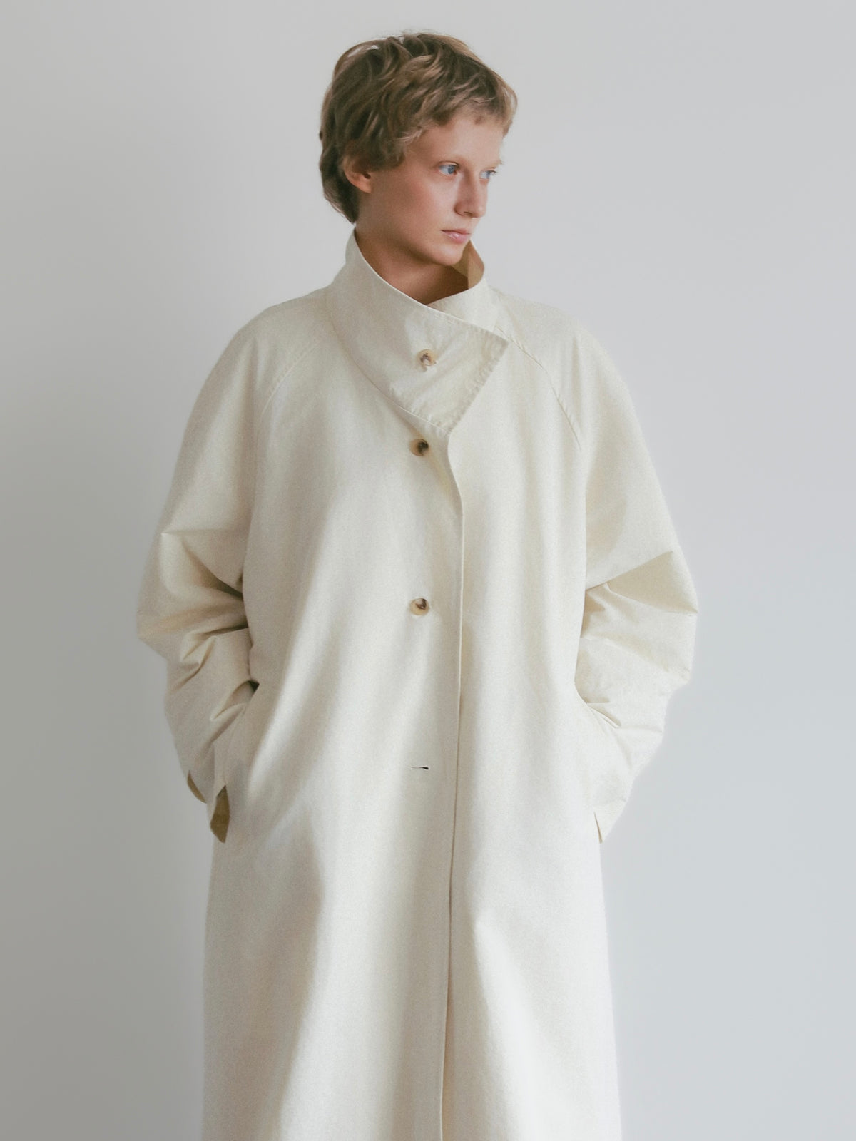 【célon】dobby trench coat