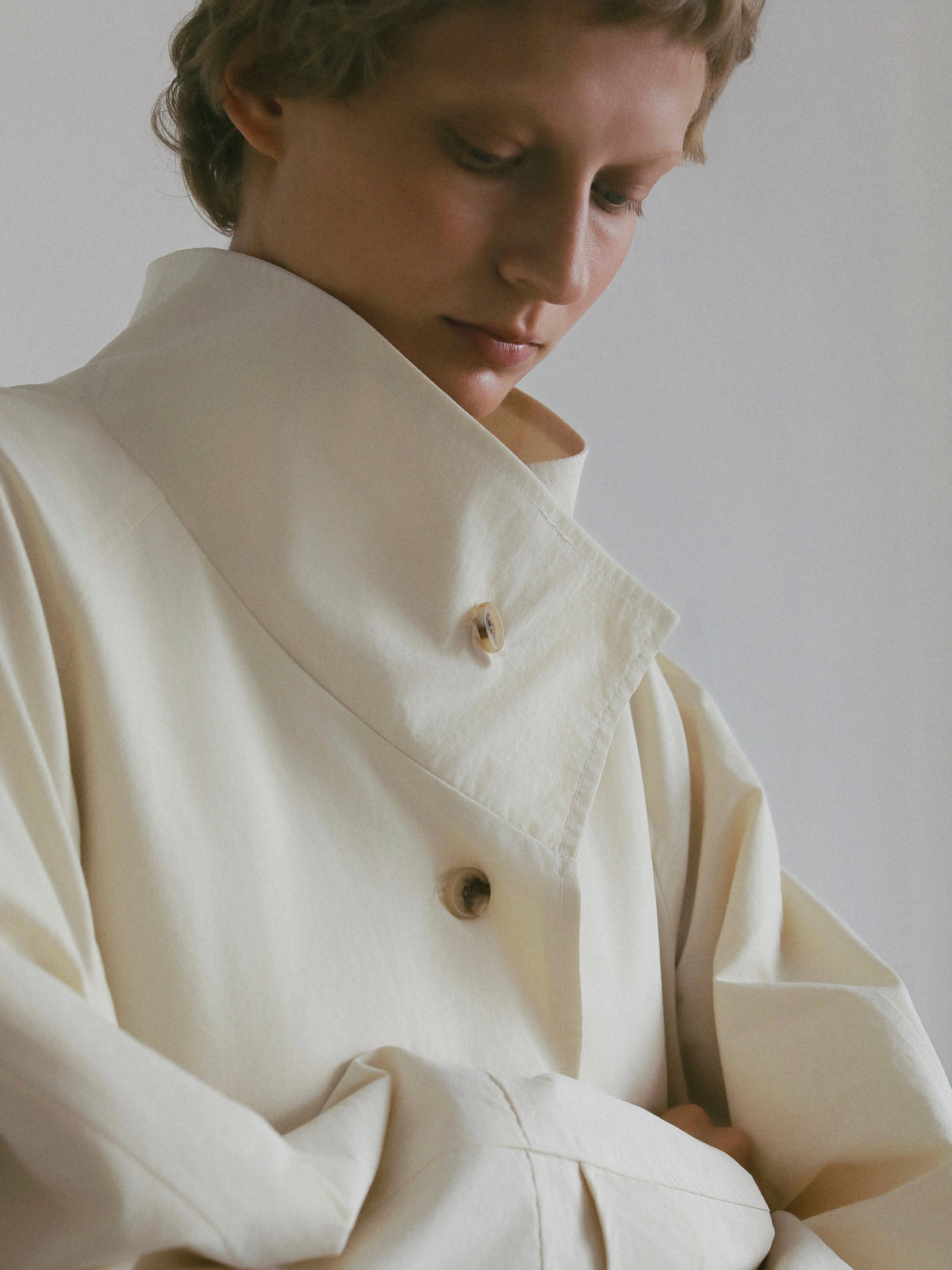【célon】dobby trench coat