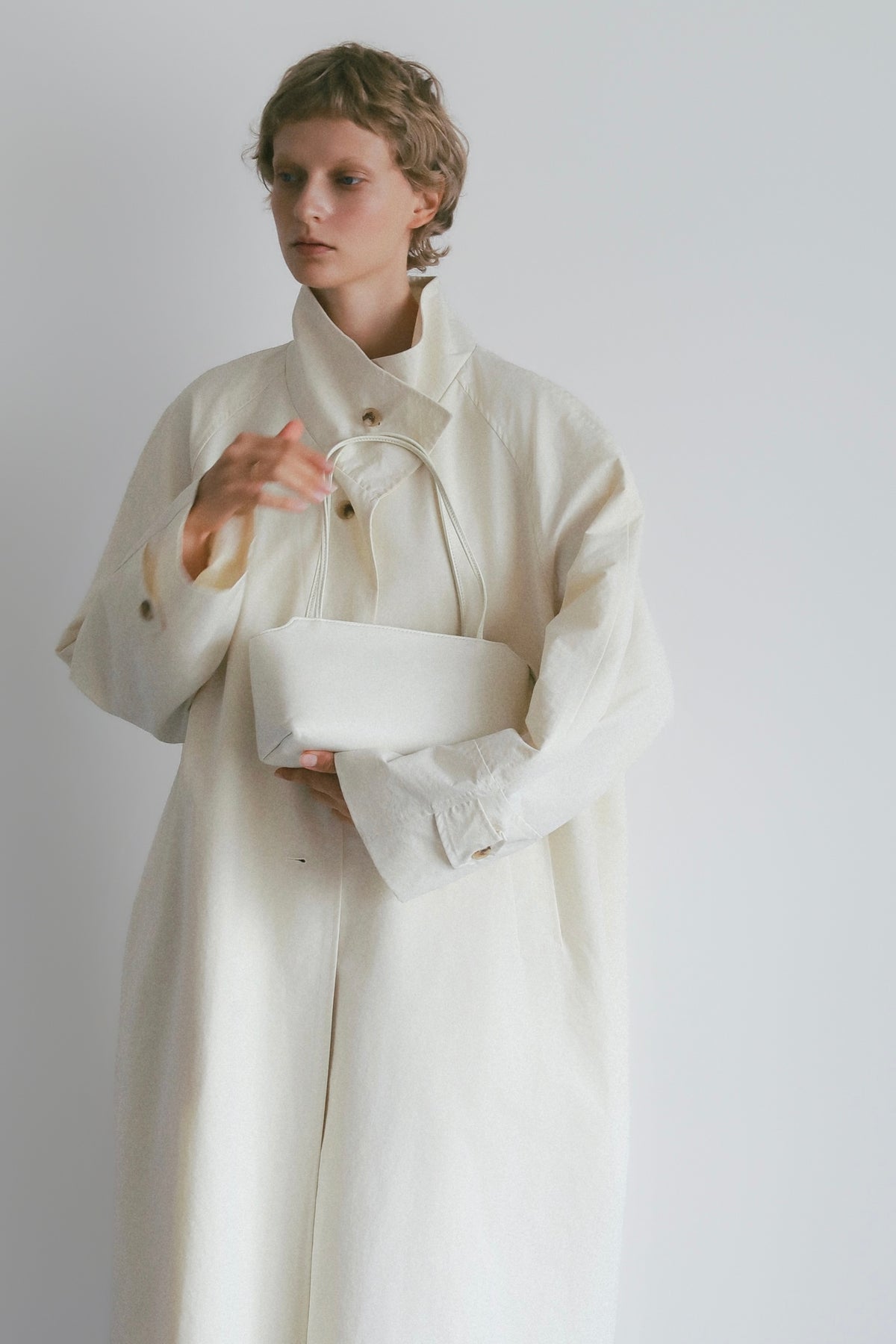 【célon】dobby trench coat
