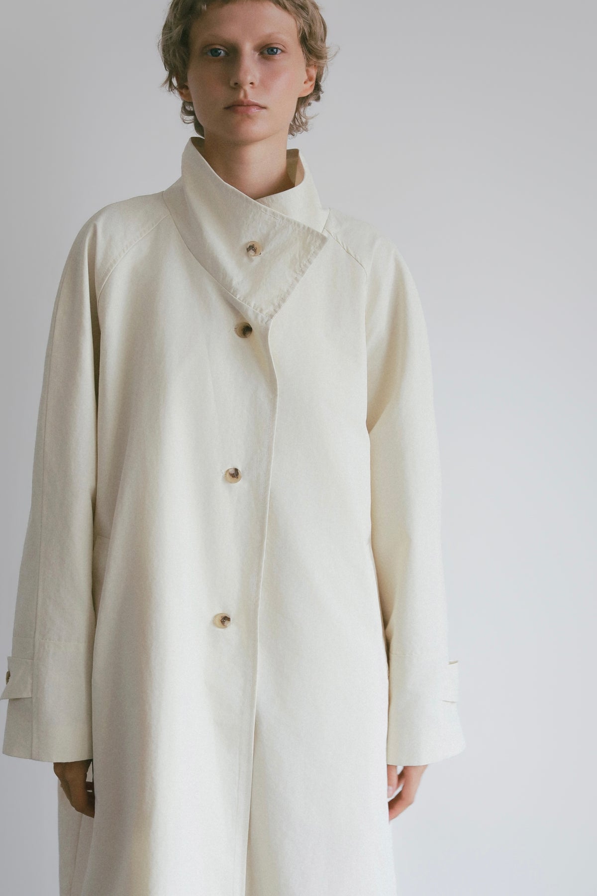 【célon】dobby trench coat