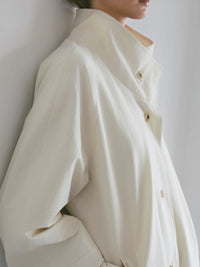 【célon】dobby trench coat