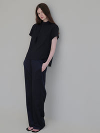 【NOWNS】Alma | Satin sleek pants