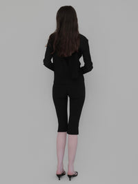 【NOWNS】Seine | Pleats tie cardigan