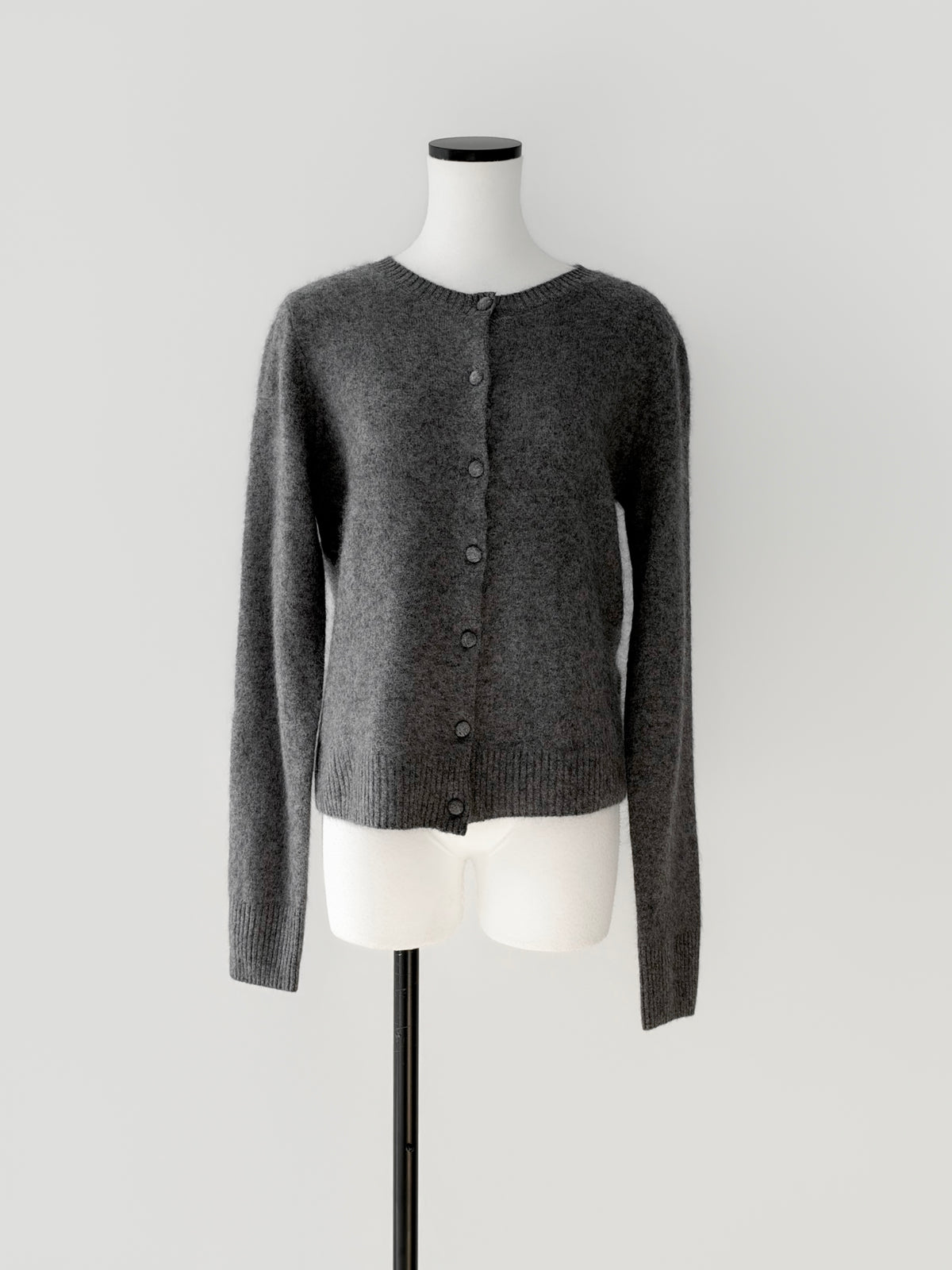 【célon】cashmere cardigan with kurumi buttons