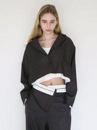 [ SAMPLE SALE ] cutoff cropped jacket