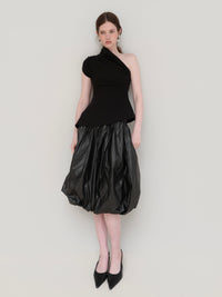 SHIMMER BALLOON SKIRT