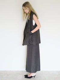 [ SAMPLE SALE ] long tailored gilet