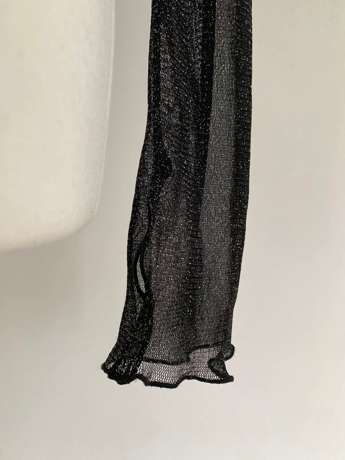 [ sample sale ] glitter sheer tops