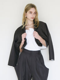 [ SAMPLE SALE ] cutoff cropped jacket