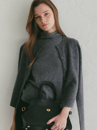 【célon】cashmere sleeveless knit