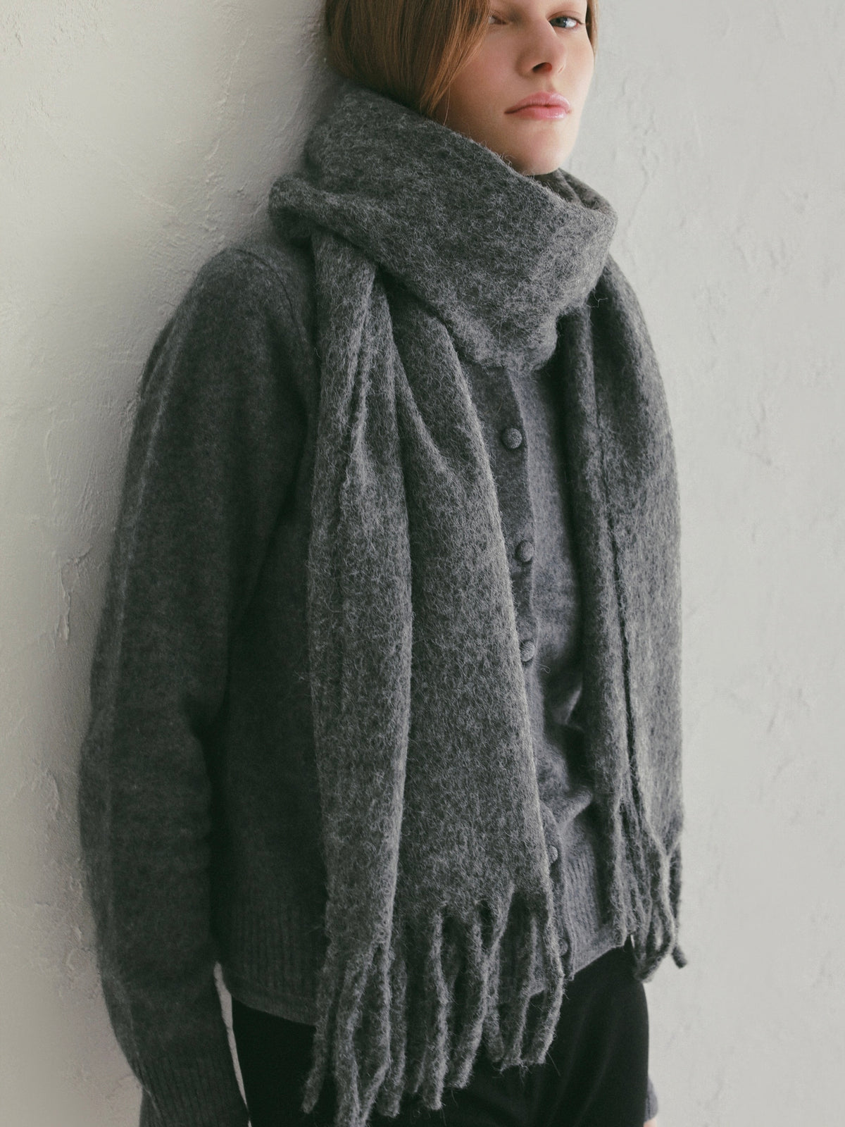 【célon】wool cozy muffler